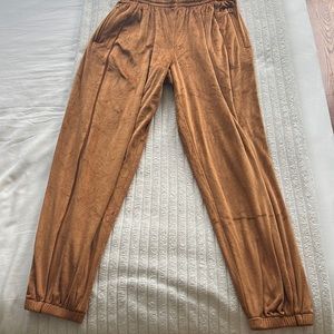 Skims, size small, velvet joggers